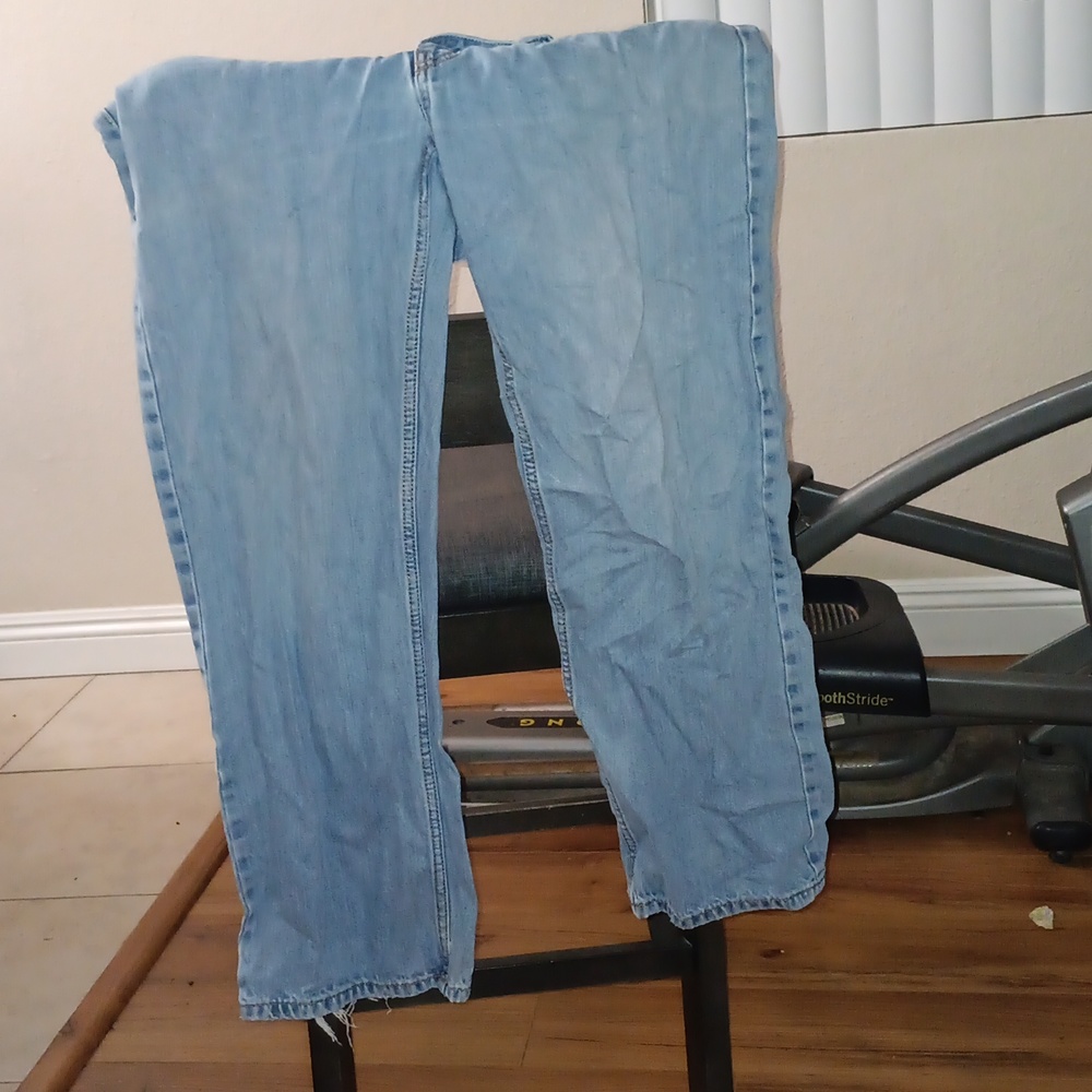 Light blue jeans